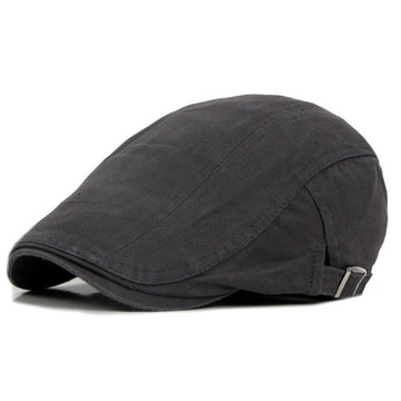 "Wilson" Cotton Flat Cap
